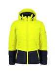SYZMIK Unisex Hi Vis sStreetworx Hooded Puffer Jacket (ZJ240)