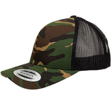 FLEXFIT 6606T  RETRO TRUCKER CAMO - REDZ WORKWEAR