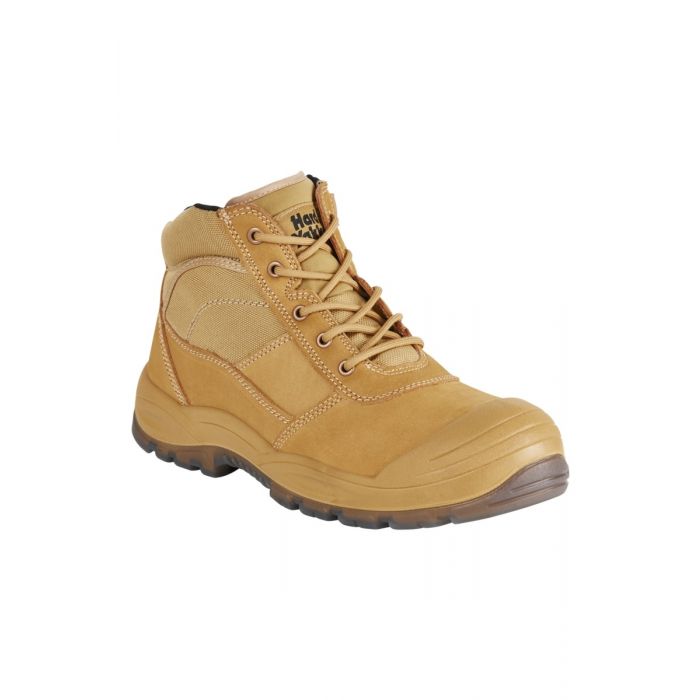 HARD YAKKA Y60120 UTILITY SAFETY BOOT WHEAT