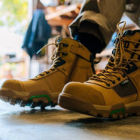 SAFETY BOOTS FXD STEEL BLUE BLUNDSTONE REDBACK MONGREL & MORE @ REDZ  WORKWEAR NORTH LAKES