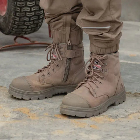 STEEL BLUE 312652 Argyle Zip Scuff Cap Safety Boot - 4 Colours