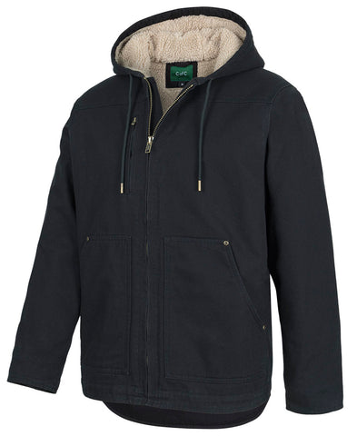 C of C Hooded Barn Fleece Lined Jacket (3BHJ)