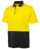JB'S Hi Vis Short Sleeve Cotton Polo (6CPHV) - 4 Colours