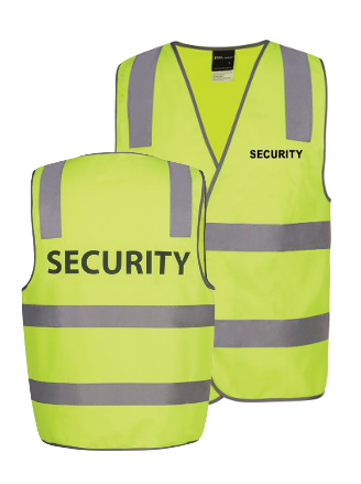 JB'S SECURITY HI VIS D+N SAFETY VEST (6DNSV)