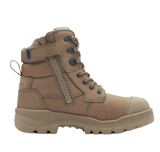 BLUNDSTONE 8063 RotoFlex 150mm Zip Safety Boot - Stone