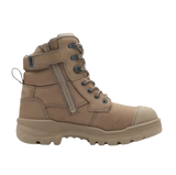 BLUNDSTONE 8063 RotoFlex 150mm Zip Safety Boot - Stone