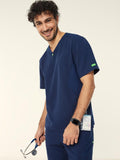 NNT Unisex Invigorate Charles V Neck Slim Fit Scrub Top (CATRHL)