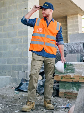 BISLEY Stretch Cotton Drill Elastic Waist Cargo Pant (BPC6029)