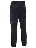 BISLEY FLEX & MOVE™ Stretch Canvas Zip Pocket Elastic Waist Cargo Pants (BPC6338)
