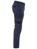 BISLEY FLEX & MOVE™ Stretch Canvas Zip Pocket Elastic Waist Cargo Pants (BPC6338)