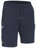 Bisley Flx & Move 4-way Stretch Elastic Waist Cargo Short (BSHC1333) - 5 Colours