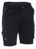 BISLEY Flx & Move Elastic Waist Zip Pocket Cargo Short (BSHC1338)
