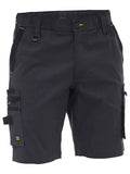 BISLEY Flx & Move Elastic Waist Zip Pocket Cargo Short (BSHC1338)
