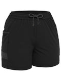 BISLEY Women's Flx & Move 4-Way Stretch Elastic Waist Shorts (BSHL1331) - 5 Colours