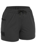 BISLEY Women's Flx & Move 4-Way Stretch Elastic Waist Shorts (BSHL1331) - 5 Colours