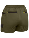 BISLEY Women's Flx & Move 4-Way Stretch Elastic Waist Shorts (BSHL1331) - 5 Colours