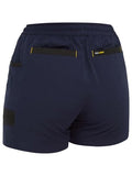BISLEY Women's Flx & Move 4-Way Stretch Elastic Waist Shorts (BSHL1331) - 5 Colours