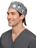 INAURA Printed Unisex Scrub Cap (CSC245U)