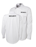 SECURITY Epaulette White Shirt (6E-L/S)