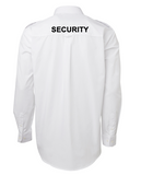 SECURITY Epaulette White Shirt (6E-L/S)