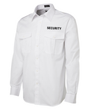 SECURITY Epaulette White Shirt (6E-L/S)