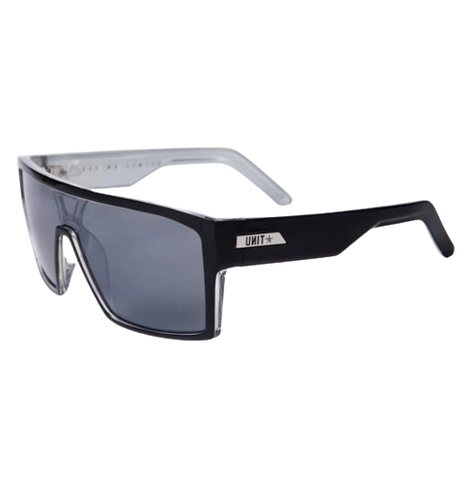 UNIT Command Sunglasses - Black Silver - Polarised