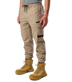 FXD WP◆12C Cuffed Elastic Waist Stretch Ripstop Work Pant - 3 Colours