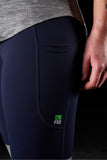 FXD WP◆9W Stretch Leggings - Ladies - Navy