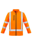 SYZMIK Unisex Hi Vis X Back 2 In 1 Softshell Jacket (ZJ680)