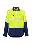 SYZMIK Lightweight Outdoor Segmented Tape Long Sleeve Shirt (ZW470)