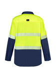 SYZMIK Lightweight Outdoor Segmented Tape Long Sleeve Shirt (ZW470)