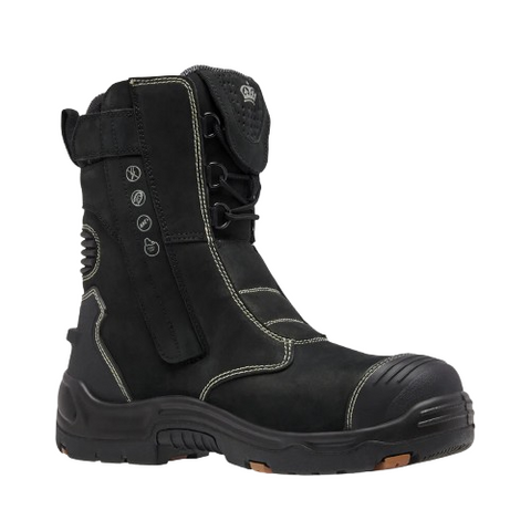 KING GEE Bennu Pro 9" Safety Boot - Black (K28006)