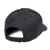 FLEXFIT 110 CURVED PEAK BLACK - REDZ WORKWEAR