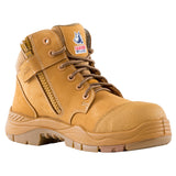 STEEL BLUE PARKES ZIP SIDED COMPOSITE TOE WHEAT - REDZ WORKWEAR + TOOLS NORTH LAKES