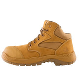 STEEL BLUE PARKES ZIP SIDED COMPOSITE TOE WHEAT - REDZ WORKWEAR + TOOLS NORTH LAKES