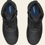 BLUNDSTONE 319 Lace up Zip Side Boot - Black - REDZ