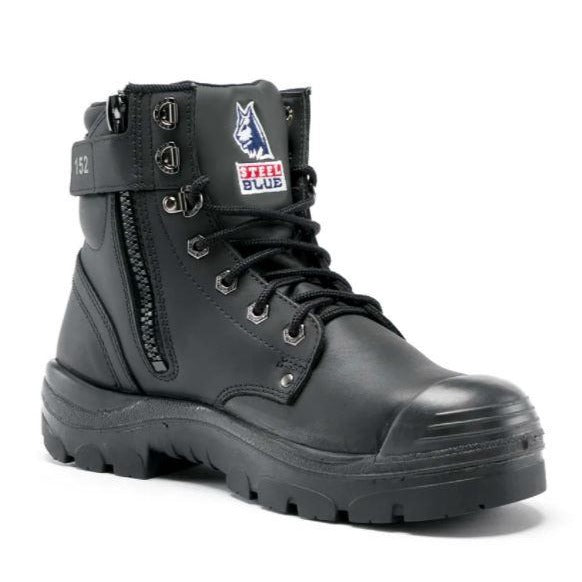 Zip Side Boot Bump Cap | STEEL BLUE - Argyle 332152 | REDZ Workwear ...