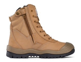 MONGREL 451050 HIGH LEG ZIPSIDER BOOT WITH SCUFF CAP - WHEAT