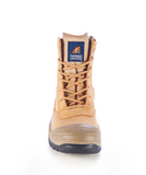 MONGREL 451050 HIGH LEG ZIPSIDER BOOT WITH SCUFF CAP - WHEAT