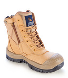 MONGREL 451050 HIGH LEG ZIPSIDER BOOT WITH SCUFF CAP - WHEAT