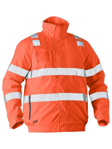 BISLEY Hi Vis Wet Weather Bomber Jacket (BJ6770T)