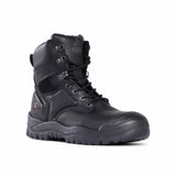 MONGREL 550020 High Leg Lace up Safety Book - Black
