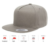 FLEXFIT 6007 CLASSIC 5 PANEL CAP - ROYAL