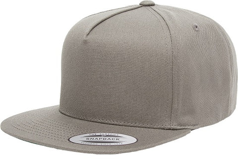 FLEXFIT 6007 CLASSIC 5 PANEL CAP GREY - REDZ WORKWEAR + TOOLS NORTH LAKES