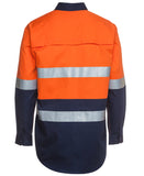 JB 6DNWL HIVIS TAPED SHIRT L/S - REDZ WORKWEAR + TOOLS NORTH LAKES