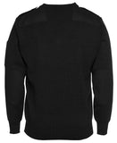 JB'S 6EJQ KNITTED EPAULETTE JUMPER UNISEX 2 GREAT COLOURS - REDZ WORKWEAR + TOOLS NORTH LAKES