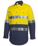 JB'S 6HLS HIVIS TAPED SHIRT L/S - REDZ WORKWEAR + TOOLS NORTH LAKES