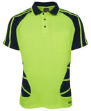 JB 6HSP HIVIS SPIDER POLO S/S - REDZ WORKWEAR + TOOLS NORTH LAKES