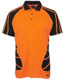 JB 6HSP HIVIS SPIDER POLO S/S - REDZ WORKWEAR + TOOLS NORTH LAKES