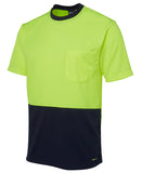 JB 6HVT HIVIS TEE S/S - REDZ WORKWEAR + TOOLS NORTH LAKES